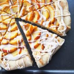 Peaches and Cream Galette