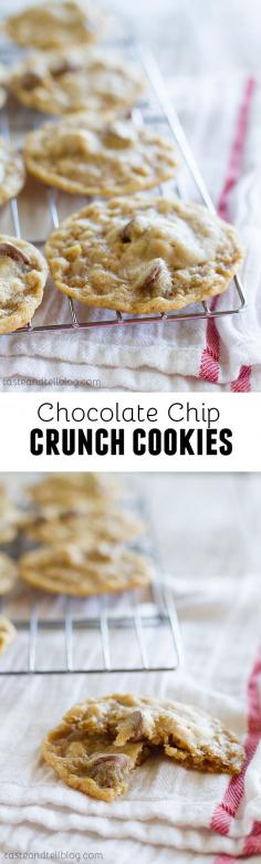 Chocolate Chip Crunch Cookies