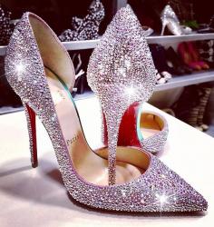 Christian Louboutin Iriza Crystal Pumps