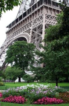 Eiffel Tower gardens