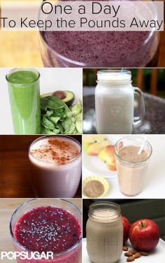 One a Day to Keep the Pounds Away: 7 Breakfast Smoothies