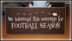 I'm sure this is meant to refer to this husband but I'll need this for myself one day! Football diva!
