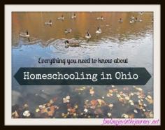 Homeschool in Ohio? Then you MUST read this post!