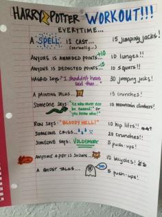 Harry Potter | Community Post: 20 Fandom-Based Workouts To Get You Up And Moving