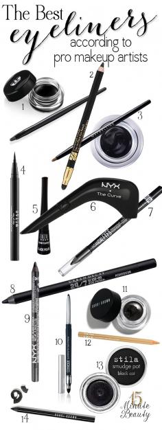 The Best Eyeliners According to #Makeup Artists