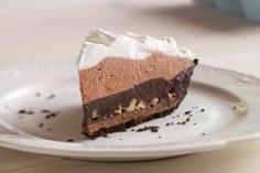 Triple layer mud pie