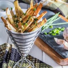 Herb and Garlic Oven Fries