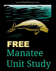 Download a FREE manatee unit study and enter for a chance to win a complete 4-week wildlife study and a $50 gift certificate.