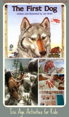 Ice Age Activities to go with the Book The Frist Dog by Jan Brett | Harrington Harmonies
