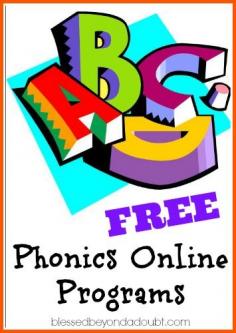 FREE Phonics Online Resources! | Blessed Beyond A Doubt