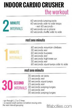 How many hours of cardio workout should you do in order to trim inches away. how-to-get-rid-of... Cardio workout at home