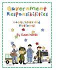 Your kiddos will love this unit with its fun approach to learning about government services at the local, state and national levels.