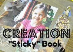 7 Days of Creation sticky book idea