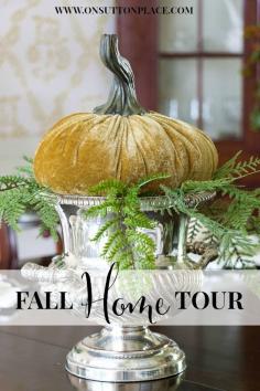 Fall Home Tour | On Sutton Place