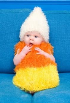 Candy Corn Costume. I can see sweet Allie B. in this costume.