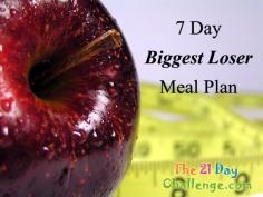 biggest loser diet plan