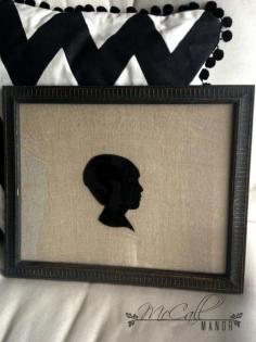 Tutorial on how to make a child's silhouette in just 5 easy steps