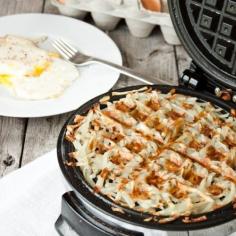 Hashbroffles (Waffle + Hash Browns) Recipe