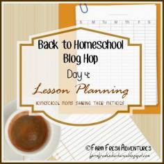 Homeschool Lesson Planning Tips and Ideas #lessonplanning #homeschool #organization