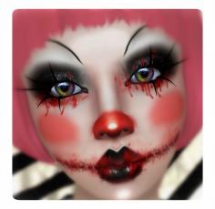 Bloody Clown Makeup ~Hunt Item | Flickr - Photo Sharing!