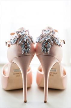 Sparkly wedding heels. Captured By: Mikkel Paige Photography #wchappyhour #weddingchicks www.weddingchicks...