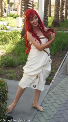 Ariel Little Mermaid D23 Expo.... I have always thought it would be fun to be Ariel in this outfit!