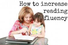 How to Increase Reading Fluency |  RealLifeAtHome.com