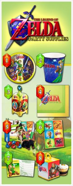 An Epic Quest Awaits With The Legend of Zelda Party Supplies