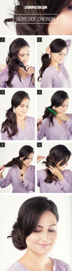 Lazy Girl Hairstyles - Easy Hairstyles To Do At Home - Cosmopolitan