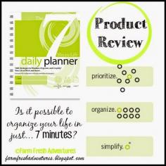 Product Review: The 7 Minute Life Planner...can you plan your life in just 7 minutes?!