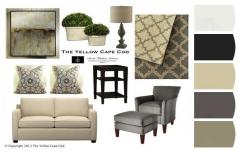 Pocket : Clean and Calm~Gray and tan living room