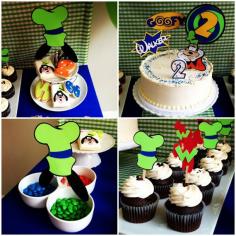 Goofy cake topper or centerpiece by craftingwithkiddos on Etsy, $20.00