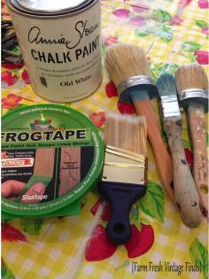 Use Annie Sloan to paint cabinets