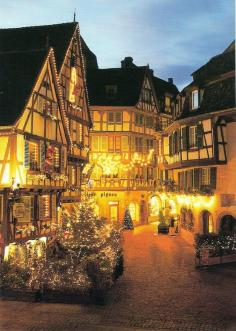 Colmar, France-looks like a real life  scene from  Beauty and the Beast