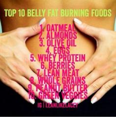 Top 10 Belly Fat Burning Foods | HealthRelieve.com