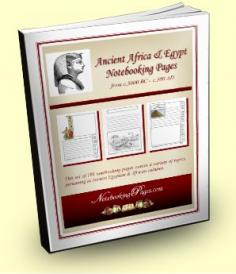 Free Ancient Egypt & Africa Notebooking Pages + HUGE Giveaway! (limited time)