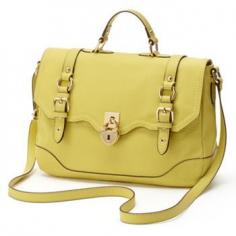 Juicy Couture Claire Buckles Flap Messenger Bag