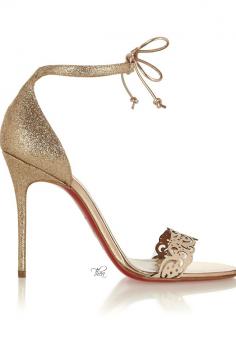 Christian Louboutin ● glitter-finished sandals