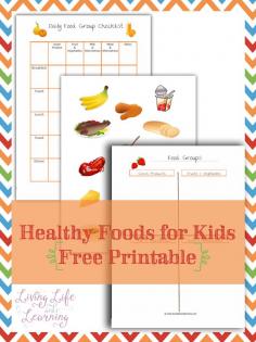 Teach your kids the daily food groups so they can develop healthy eating habits #homeschool