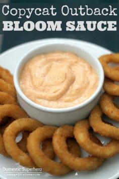 Copycat Outback Bloom Sauce - this is the real deal!