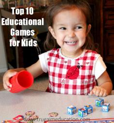 Top 10 educational games for kids that the whole family will enjoy! #affiliate