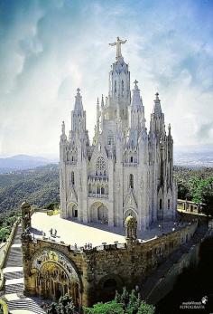 Santuari del Sagrat Cor, Tibidabo, Barcelona, Catalonia