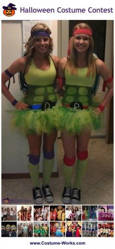 Ninja Turtles - a lot of DIY costume ideas   for groups!