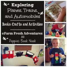 Stoplights, Steam Engines and Flying Machines Books and Activities #homeschool #poppinsbooknook #bookreview #crafts