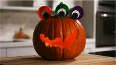 Funny Pumpkin Carving Project Design a funny pumpkin for your Halloween porch. Our big-eyed jack-o'-lantern is hilarious -- and fun to carve as well as display. Get the kids involved, too; this pumpkin design is made for creative little ones.