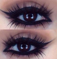 Beautiful eye makeup for brown eyes or any eye color really
