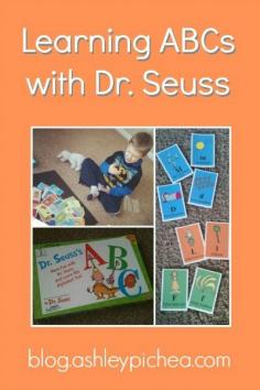 Learning ABCs with Dr Seuss