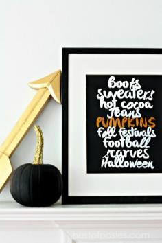 fall printable