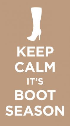 Deep breaths and new boots make everything better! So go ahead boot lovers... get your shopping on!