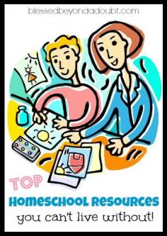 TOP helpful homeschool resources for all homeschool families! Pin for later! Lots of good info here!